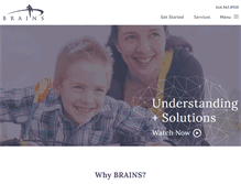 Tablet Screenshot of brainspotential.com
